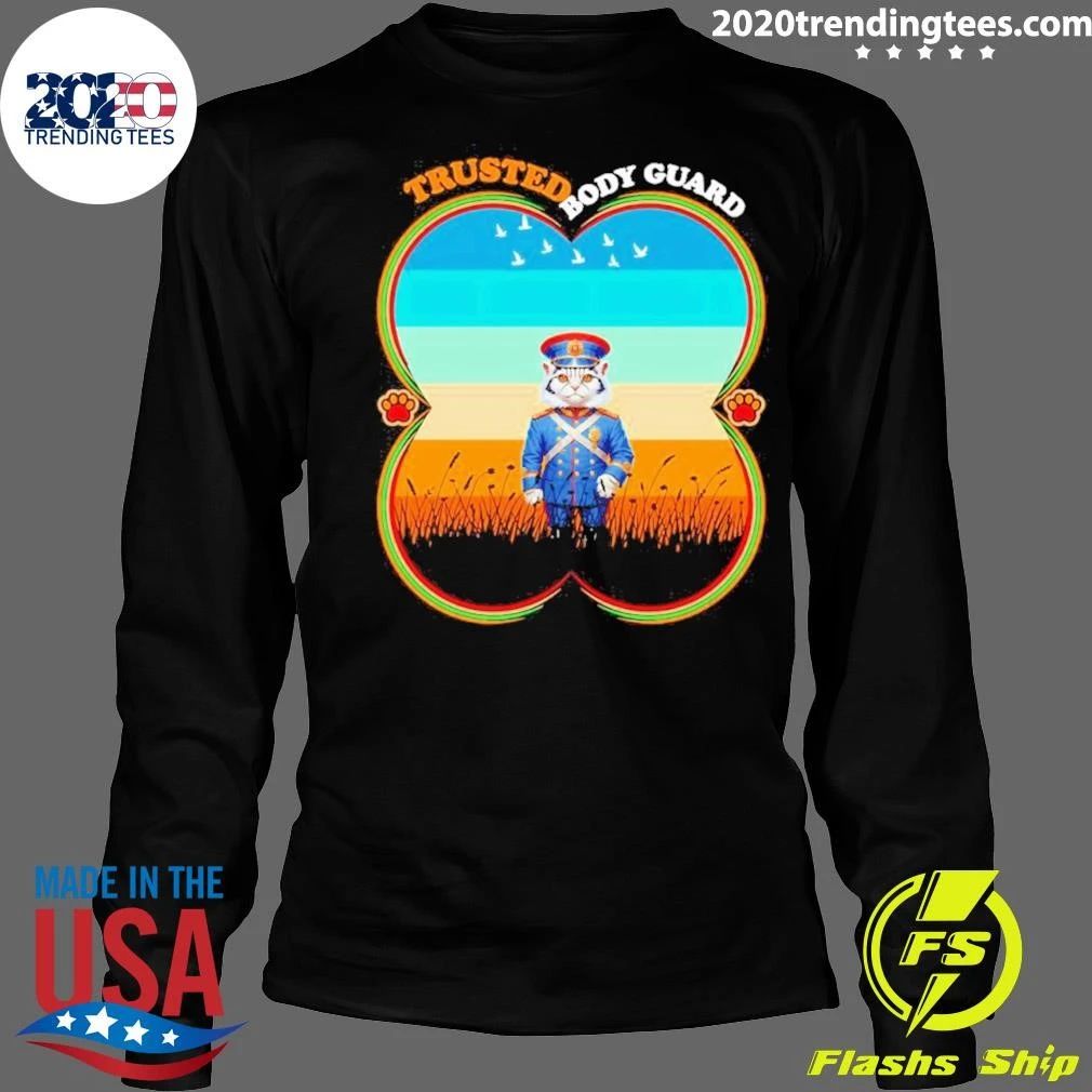 Cat Trusted Body Guard Tee Shirt