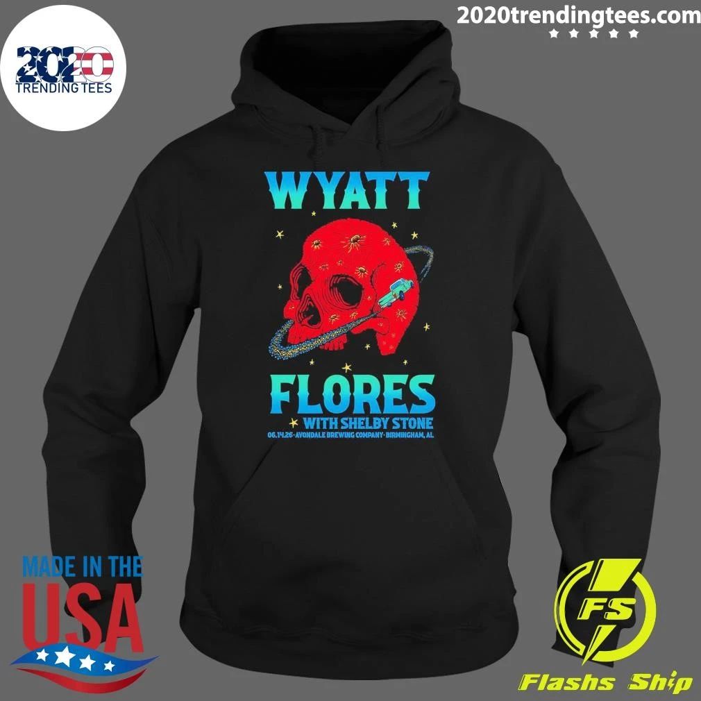 Wyatt Flores In Birmingham AL On June 14 2026 Tour Shirt