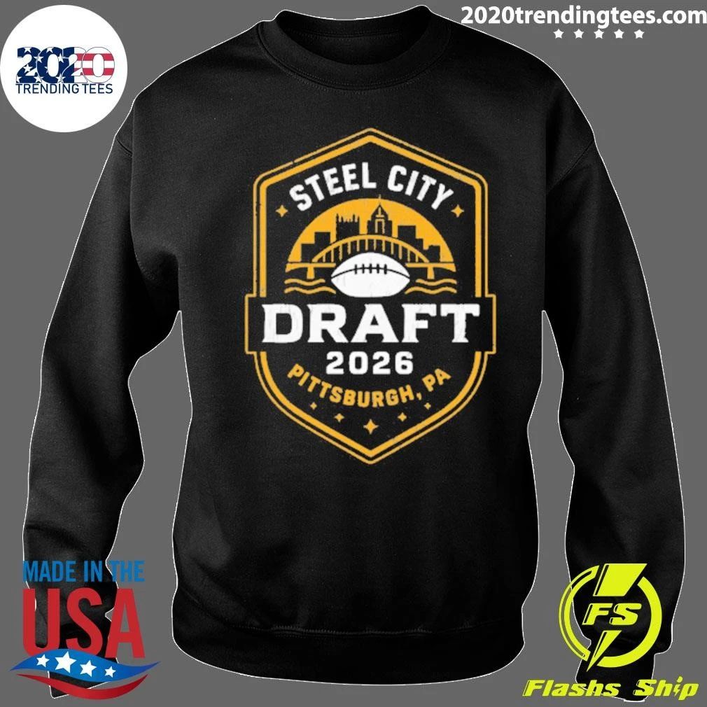 Steel City Draft 2026 x Pittsburgh Football Shirt