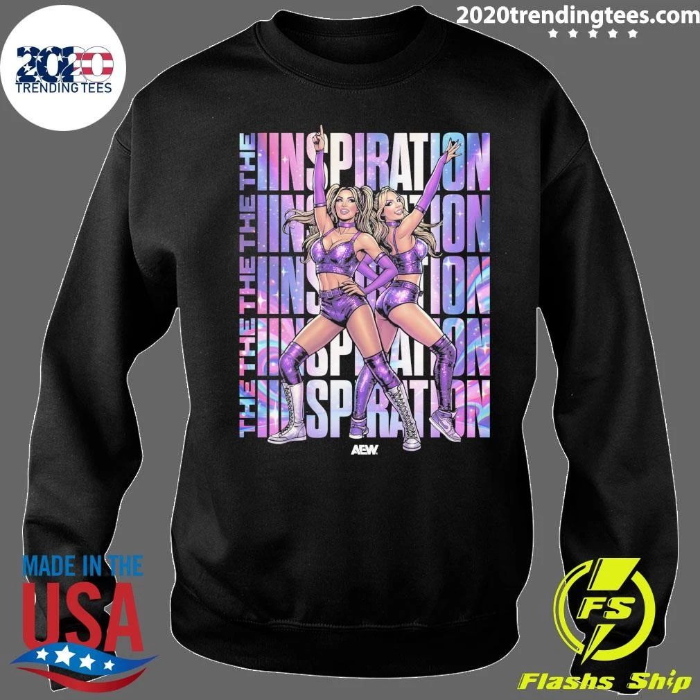 AEW The IInspiration Cassie Lee and Jessica McKay Graphic Series Shirt