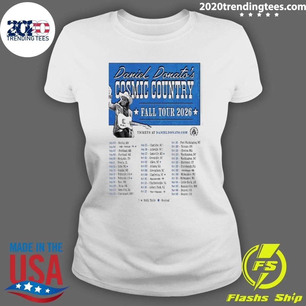 Daniel Donato The Final Shows 2026 Poster Shirt