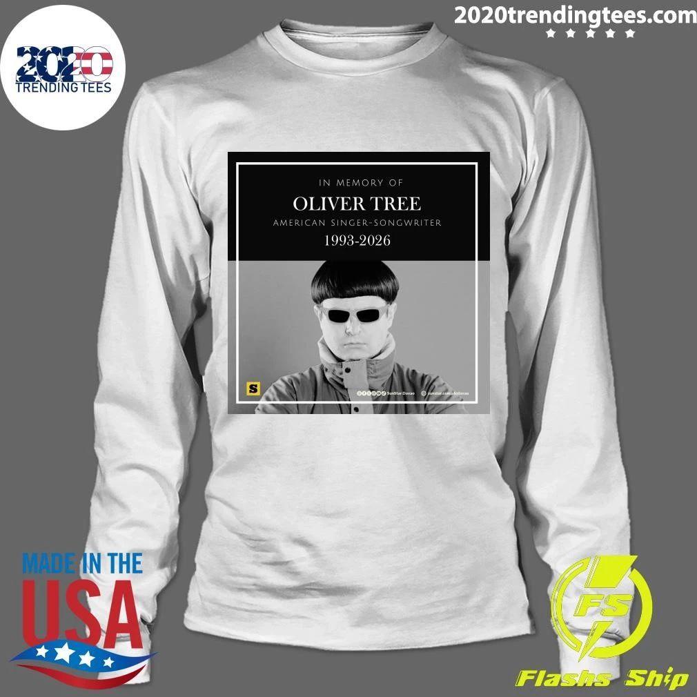 In Memory Of Oliver Tree American Singer-Songwriter 1993-2026 Shirt