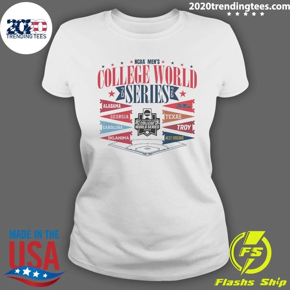 NCAA Men’s College World Series Field 2026 Shirt