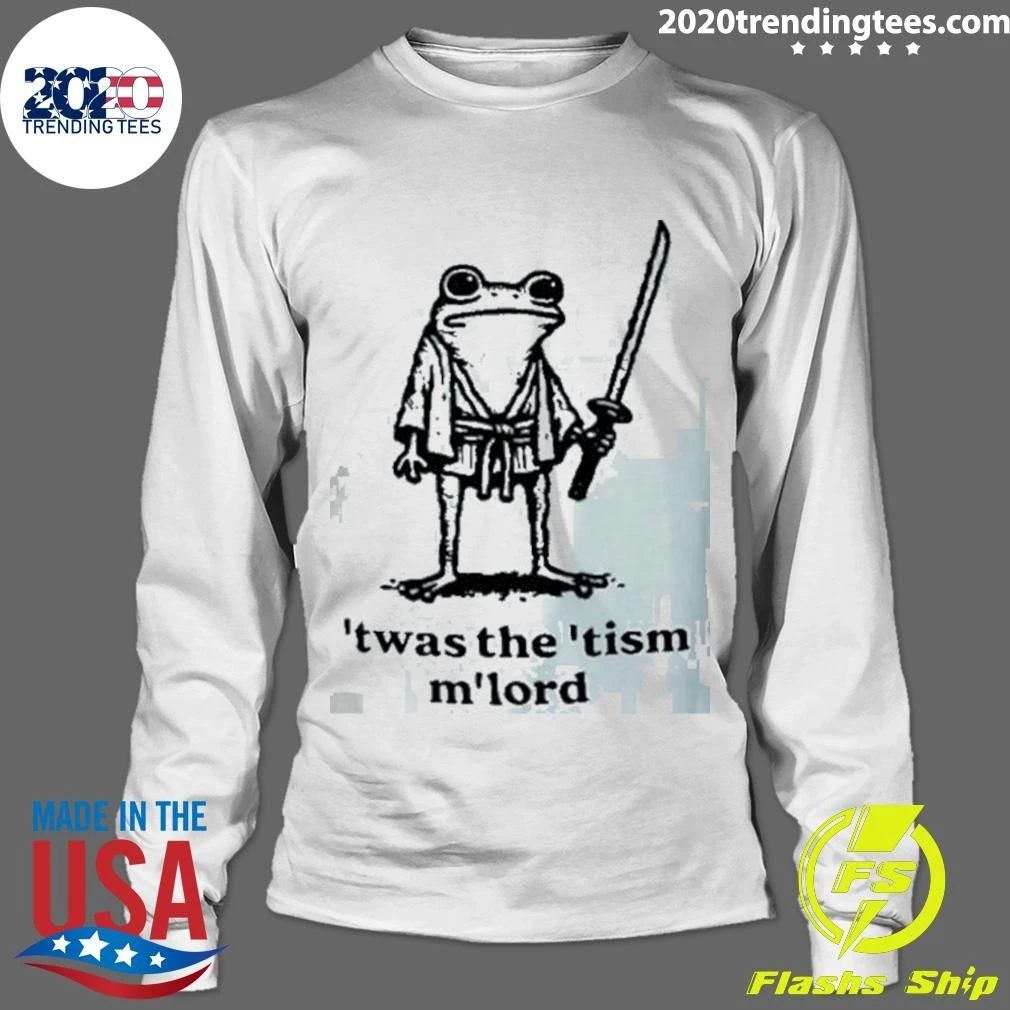 Frog Samurai Twas The Tism M’lord Shirt