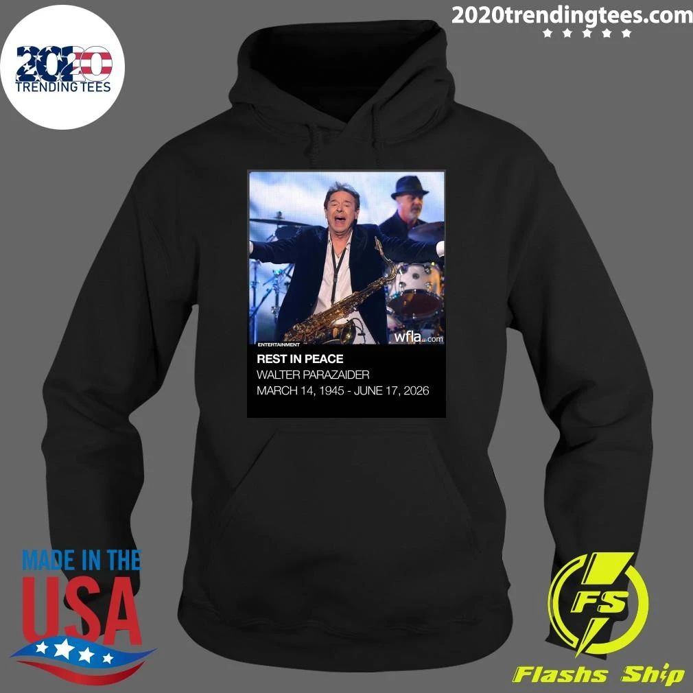 Rest In Peace Walter Parazaider March 14, 1945 – June 17, 2026 Shirt