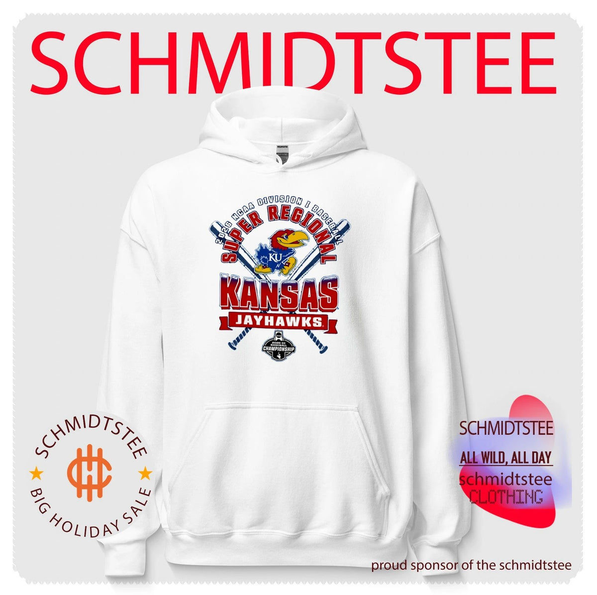 Kansas Jayhaws 2026 NCAA Division I Baseball Super Regionals shirt