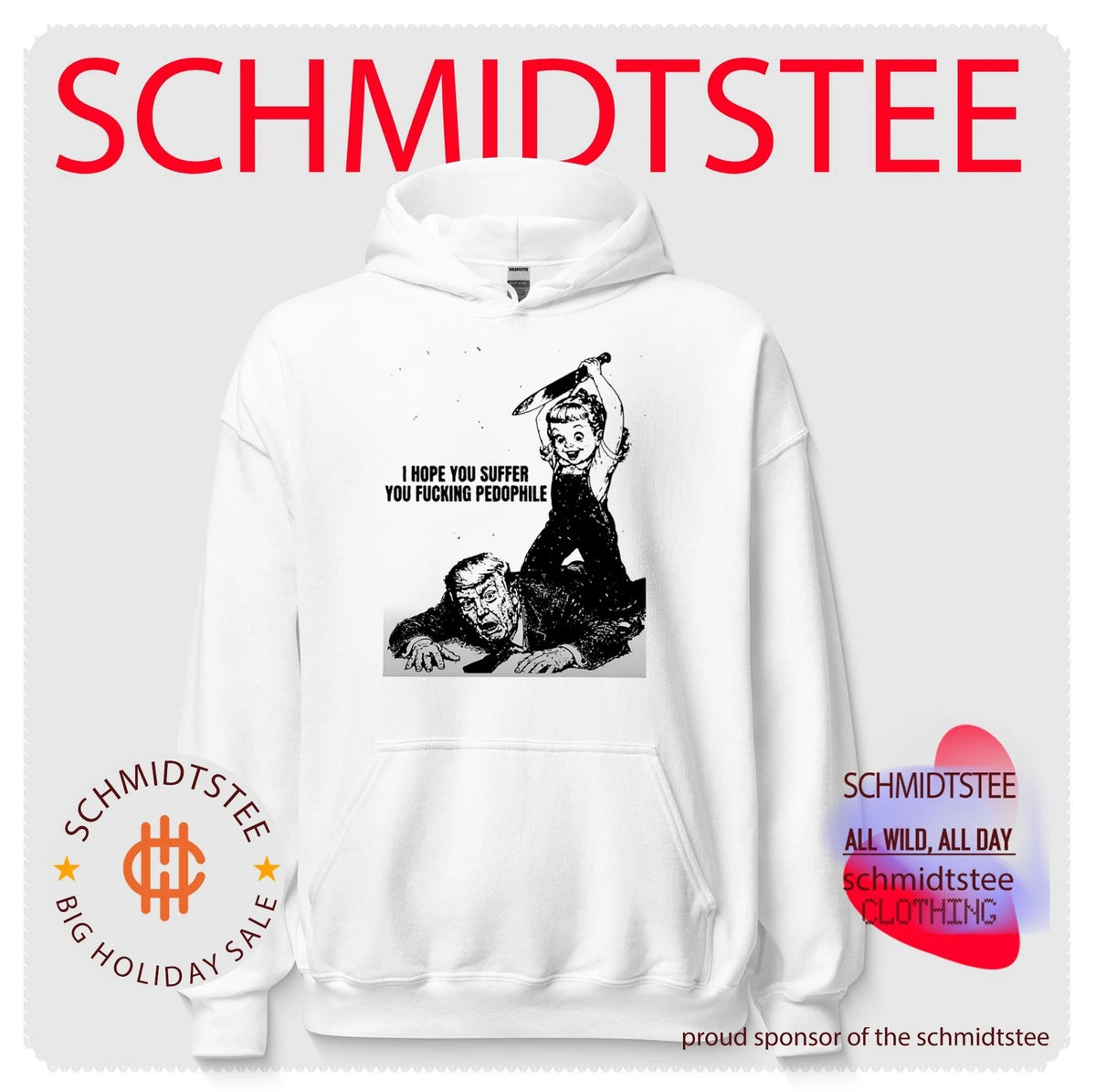 Donald Trump I hope you suffer you fucking pedophile shirt
