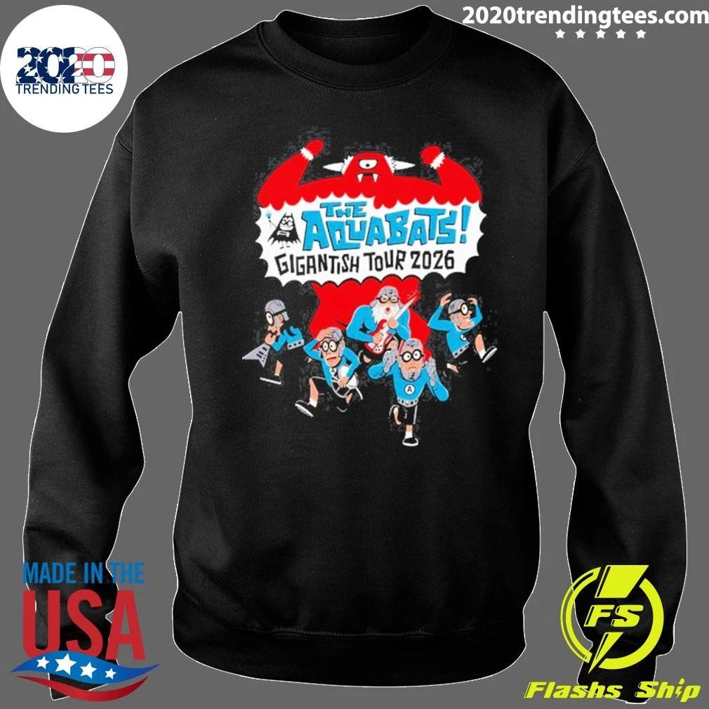 The Aquabats Seattle Gigantish Tour 2026 Shirt