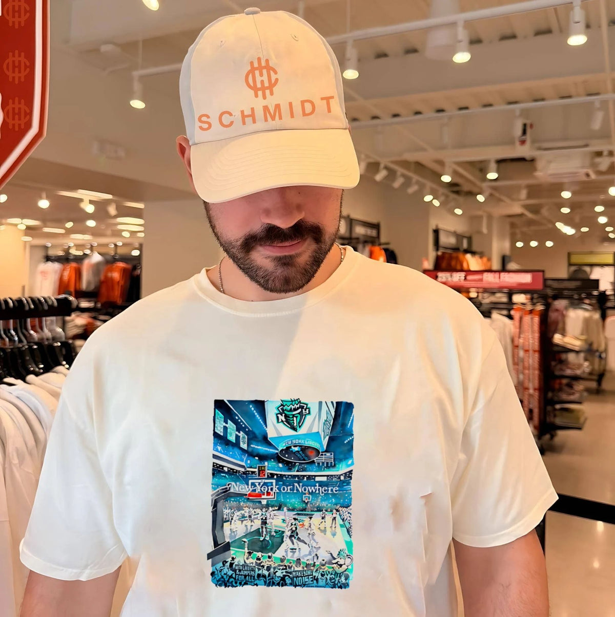 Gavin Snider x New York Liberty New York or Nowhere shirt