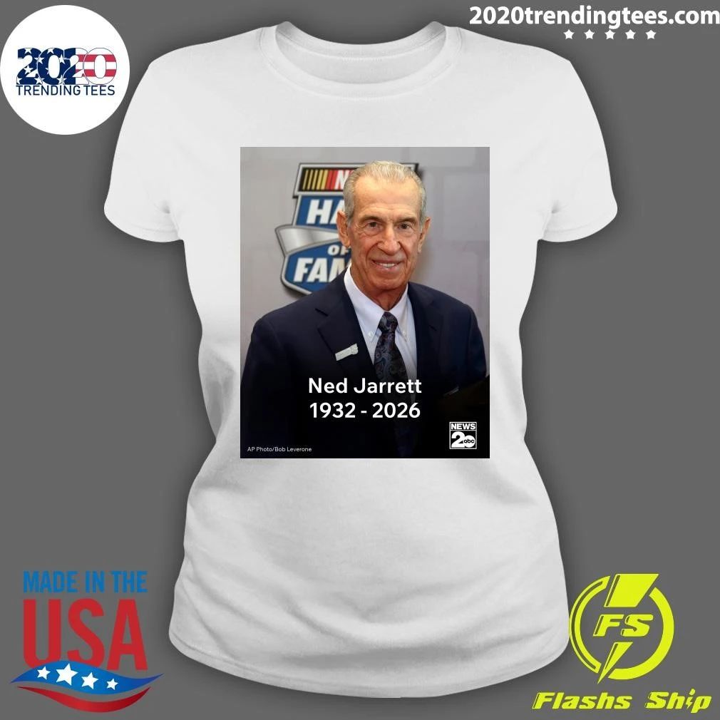 Nascar Hall Of Fame Driver Ned Jarrett 1932-2026 Shirt