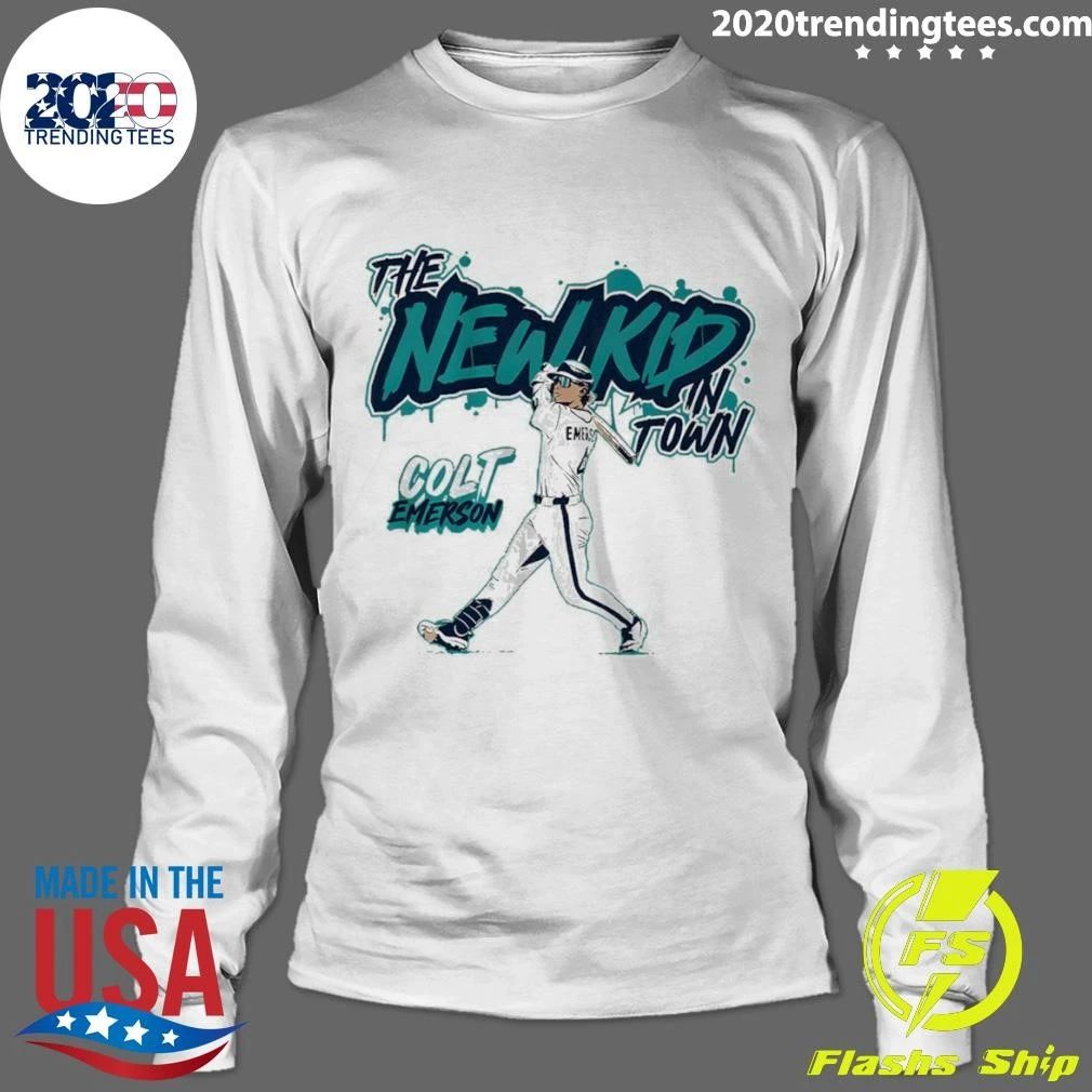 Colt Emerson Seattle Mariners Baseball The New Kid In Town Shirt