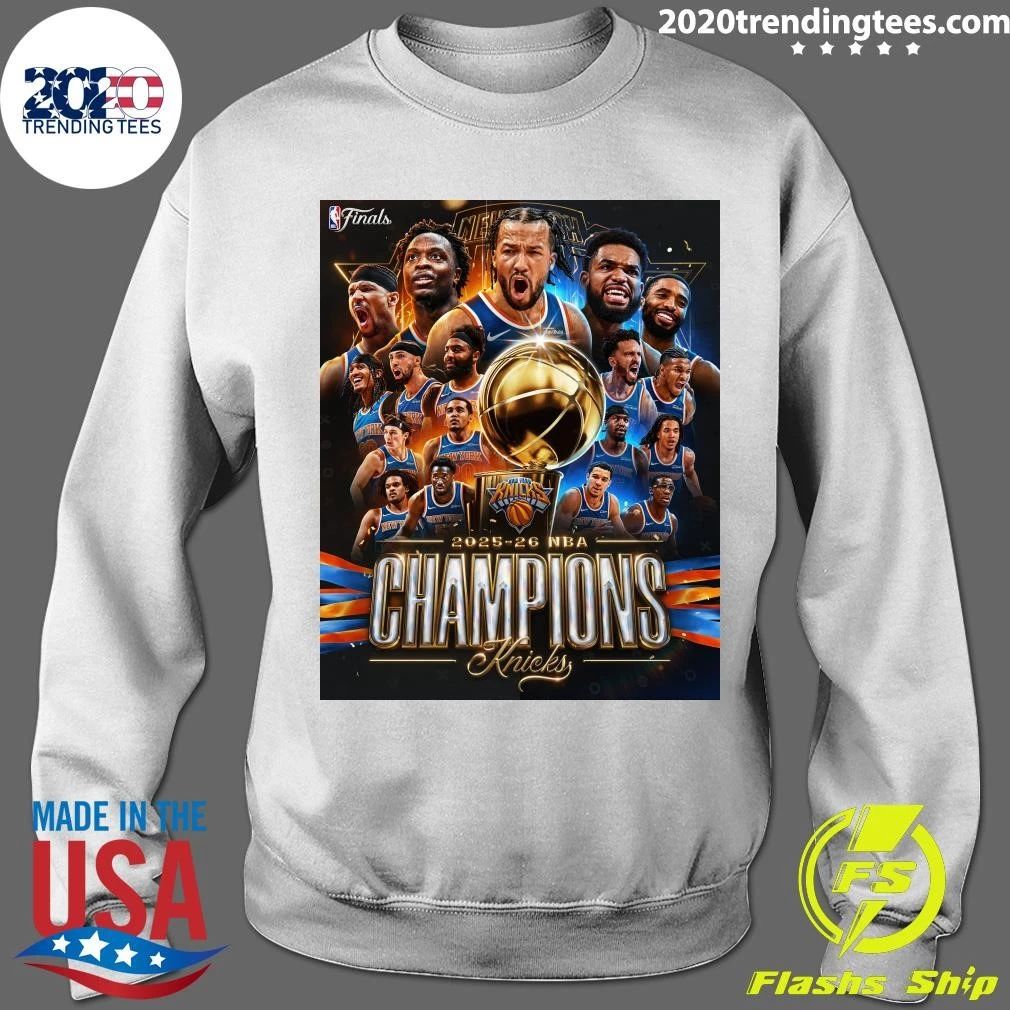 For The First Time In 53 Years, The Knicks Are NBA Champions New York Defeats San Antonio 4-1 In The NBA Finals Shirt
