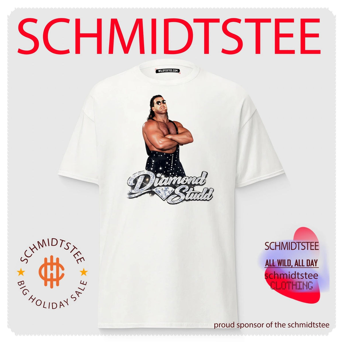 Diamond Studd Pro Wrestling graphic shirt