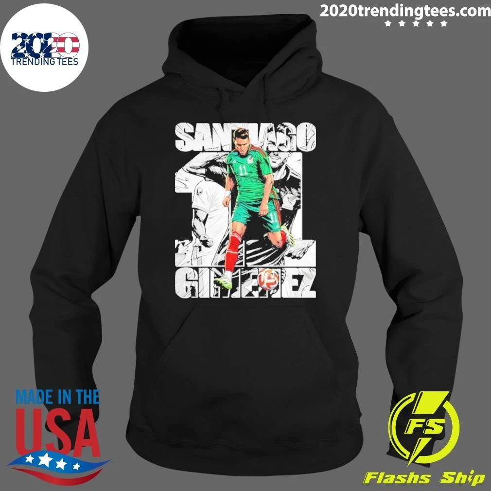 Santiago Gimenez Mexico Soccer Shirt