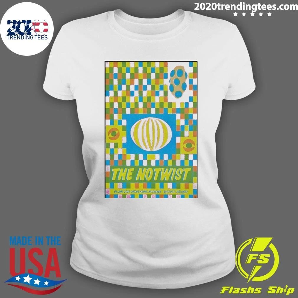 The Notwist Circus Krone Munich June 9 2026 Poster Shirt