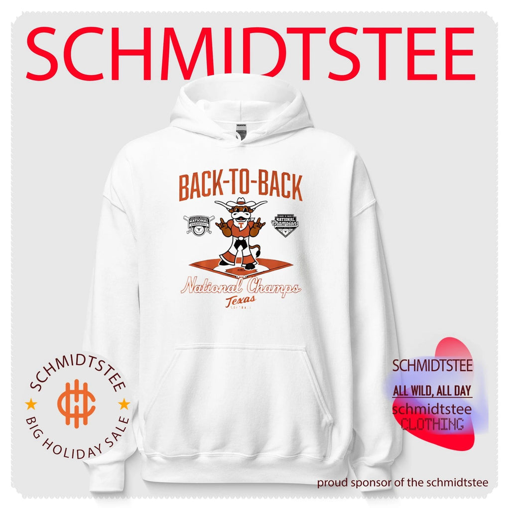 Texas Longhorns Softball 2026 NCAA WCWS National Champions back to back mascot diamond shirt