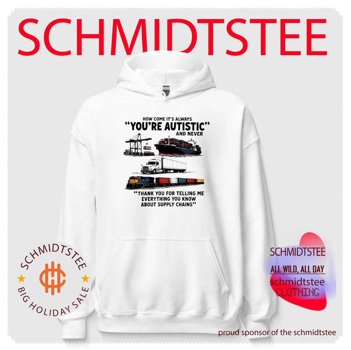 How come it’s always you-re autistic and never shirt