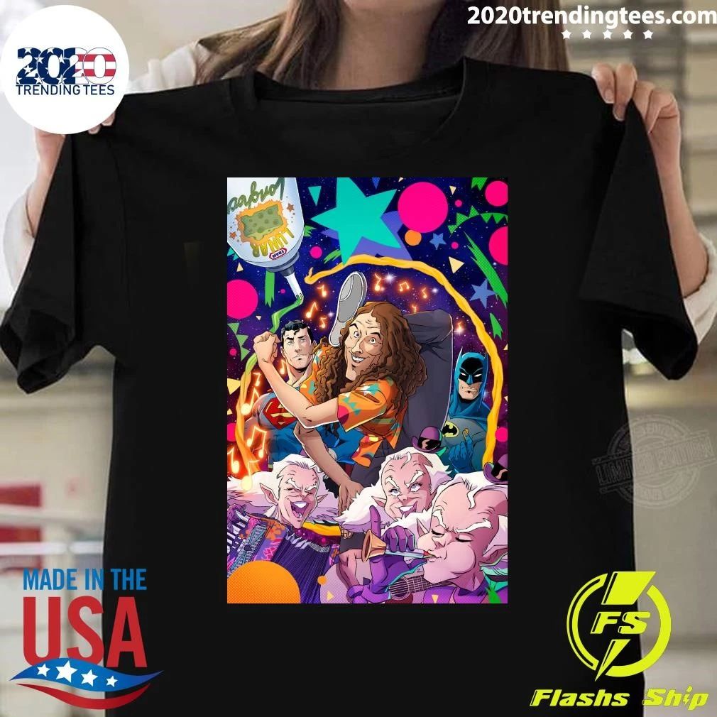 Weird Al Yankovic Galactic Dance Party Comic Graphic Shirt