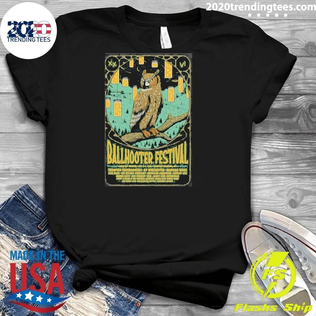 Ballhooter Festival September 4-6 2026 Snowshoe Mountain In West Virginia Poster Shirt