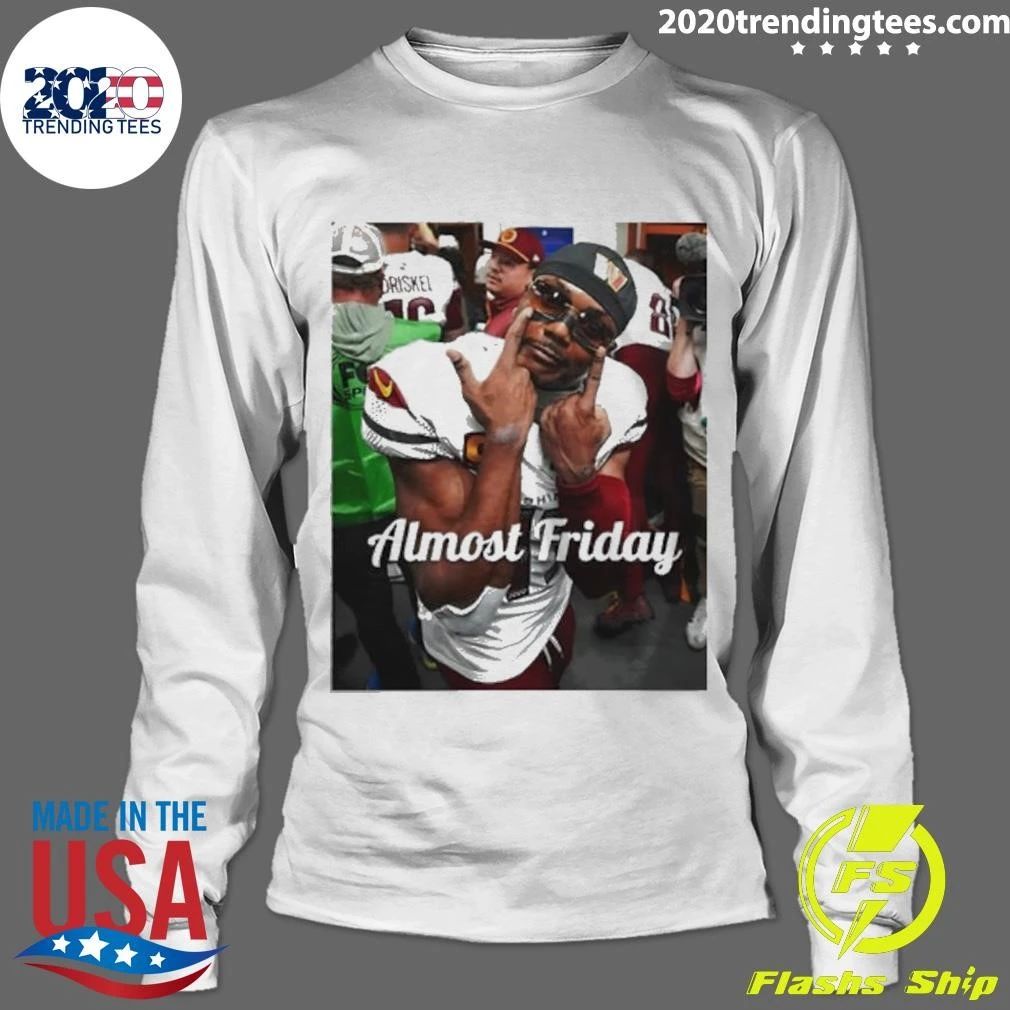 Almost Friday Scary Terry Washington Commanders shirt