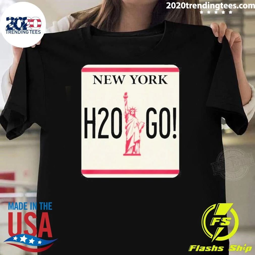 New York H2o Go License Plate Classic 2026 Shirt