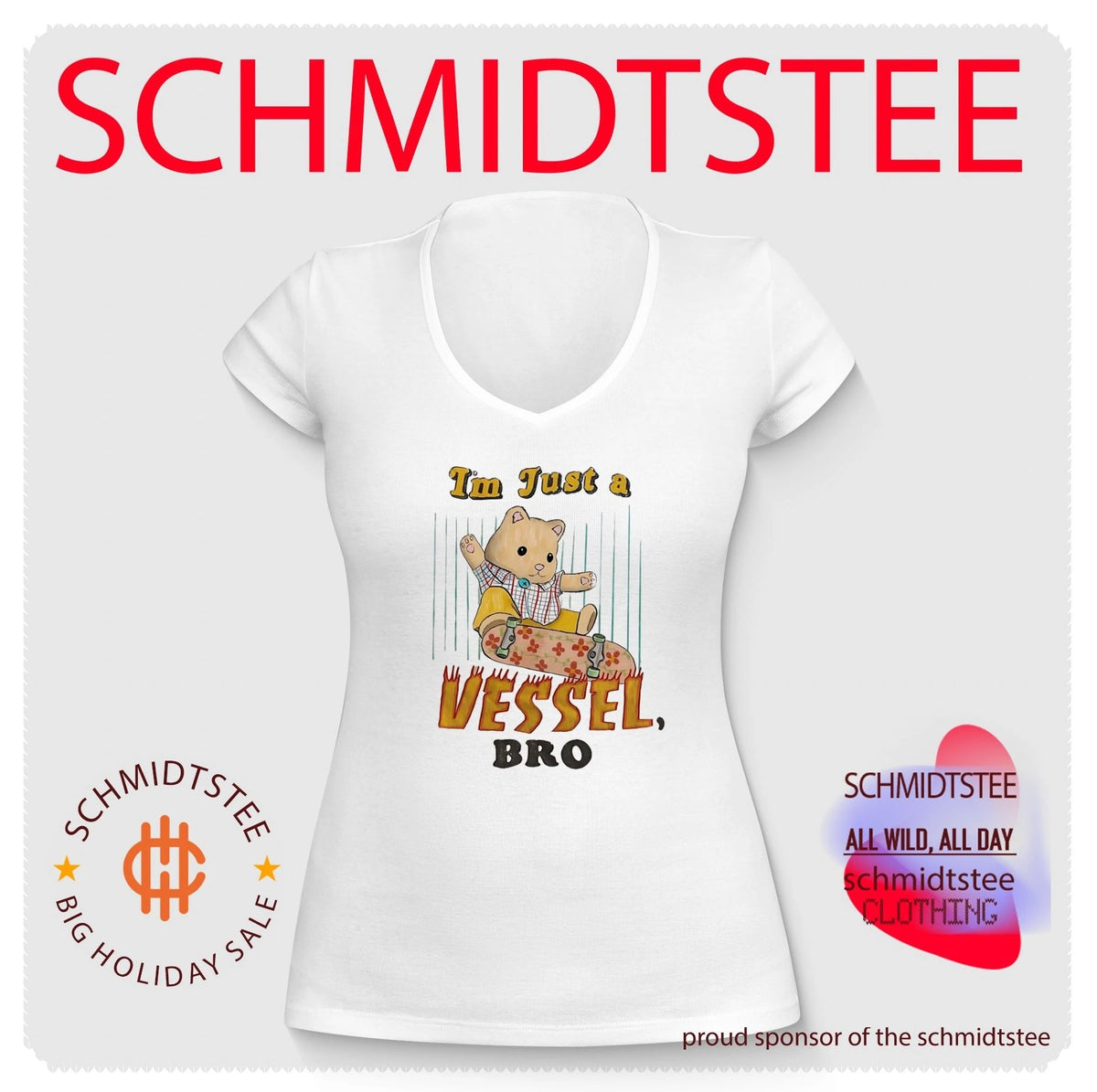 Bear I’m just a Vessel bro shirt