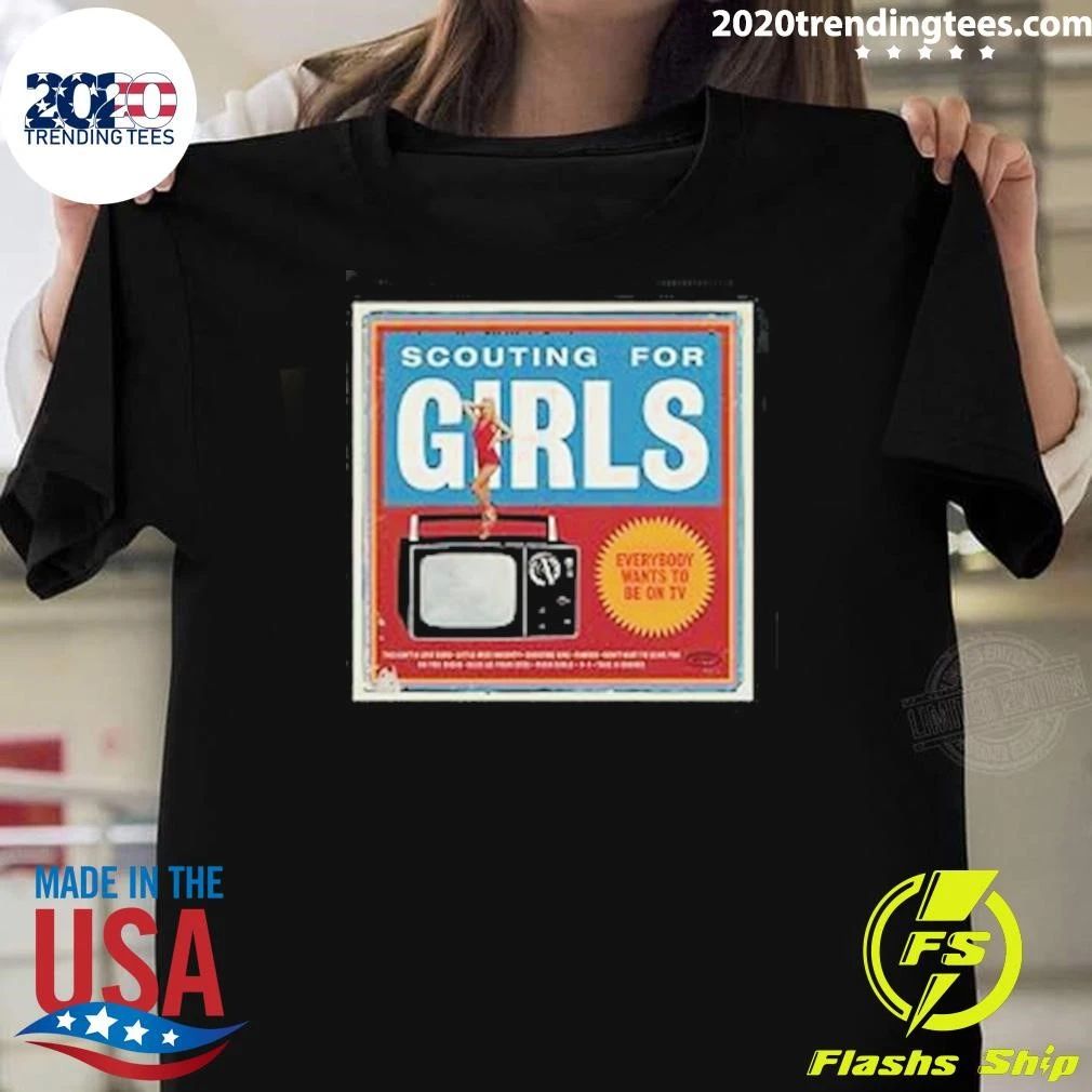 Scouting For Girls Cool Trendy Pop Shirt