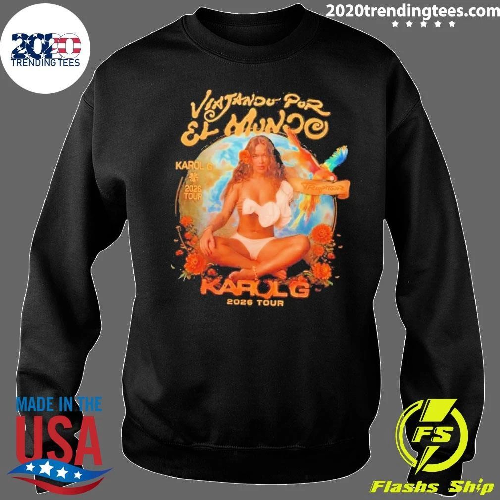 Viajando Por El Mundo Karol G 2026 Tour Shirt