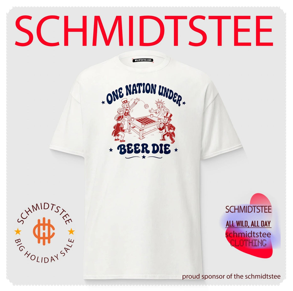 One Nation Under Beer Die shirt