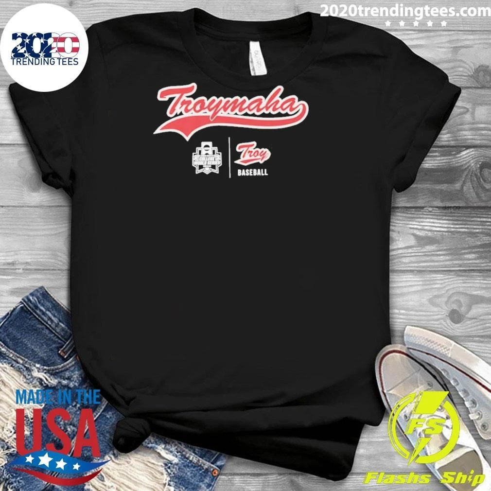 Troy Baseball Troymaha 2026 College World Series Shirt