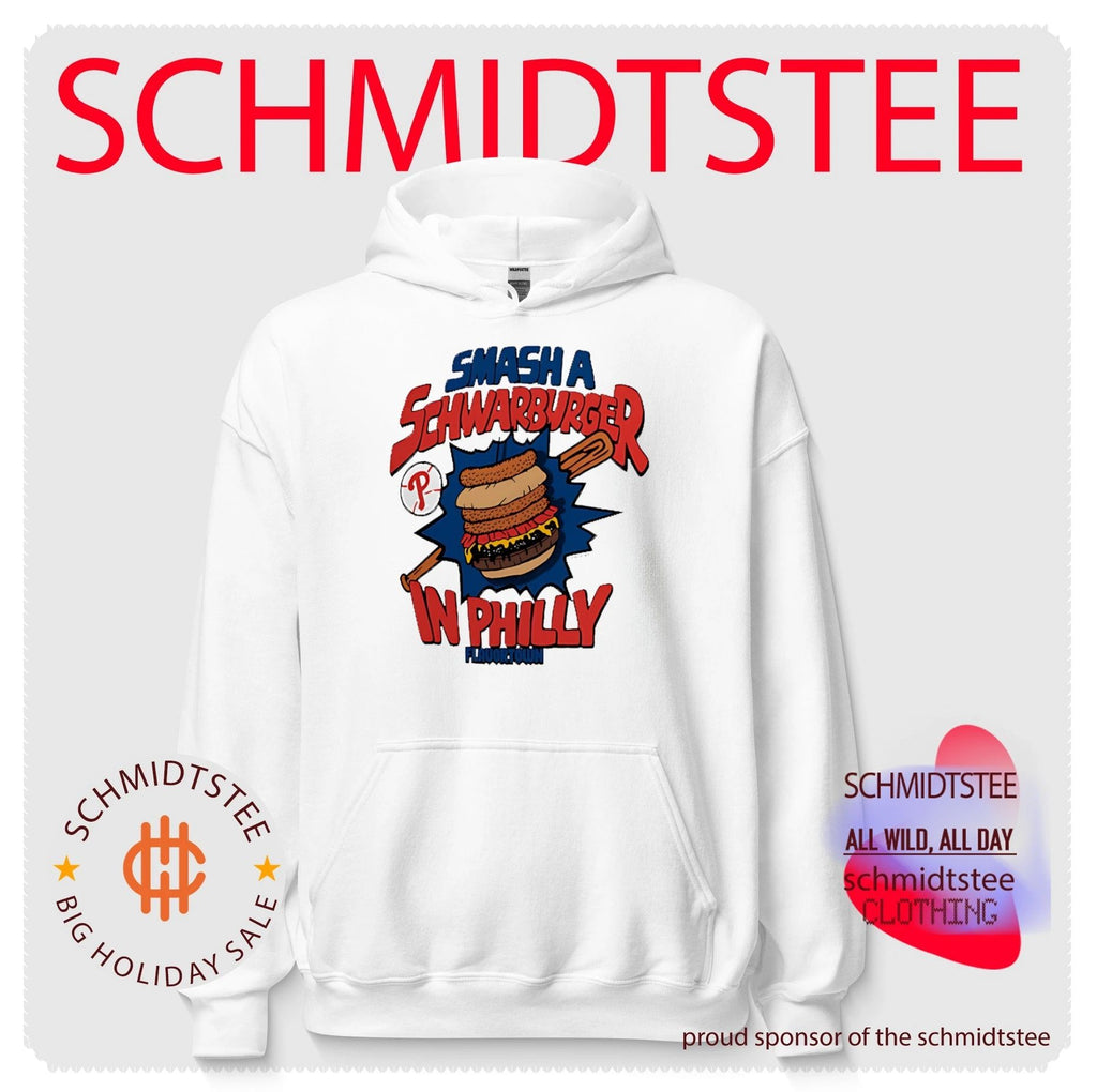 Philadelphia Phillies smash a Schwarburger in Philly food shirt