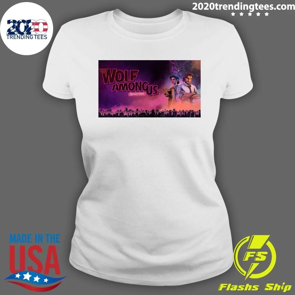 The Wolf Among US Remastered Details Shirt