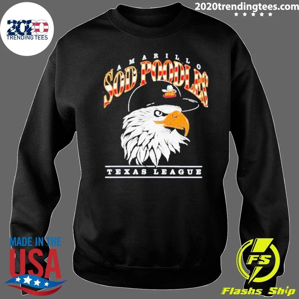 Eagle Amarillo Sod Poodle Texas League Shirt