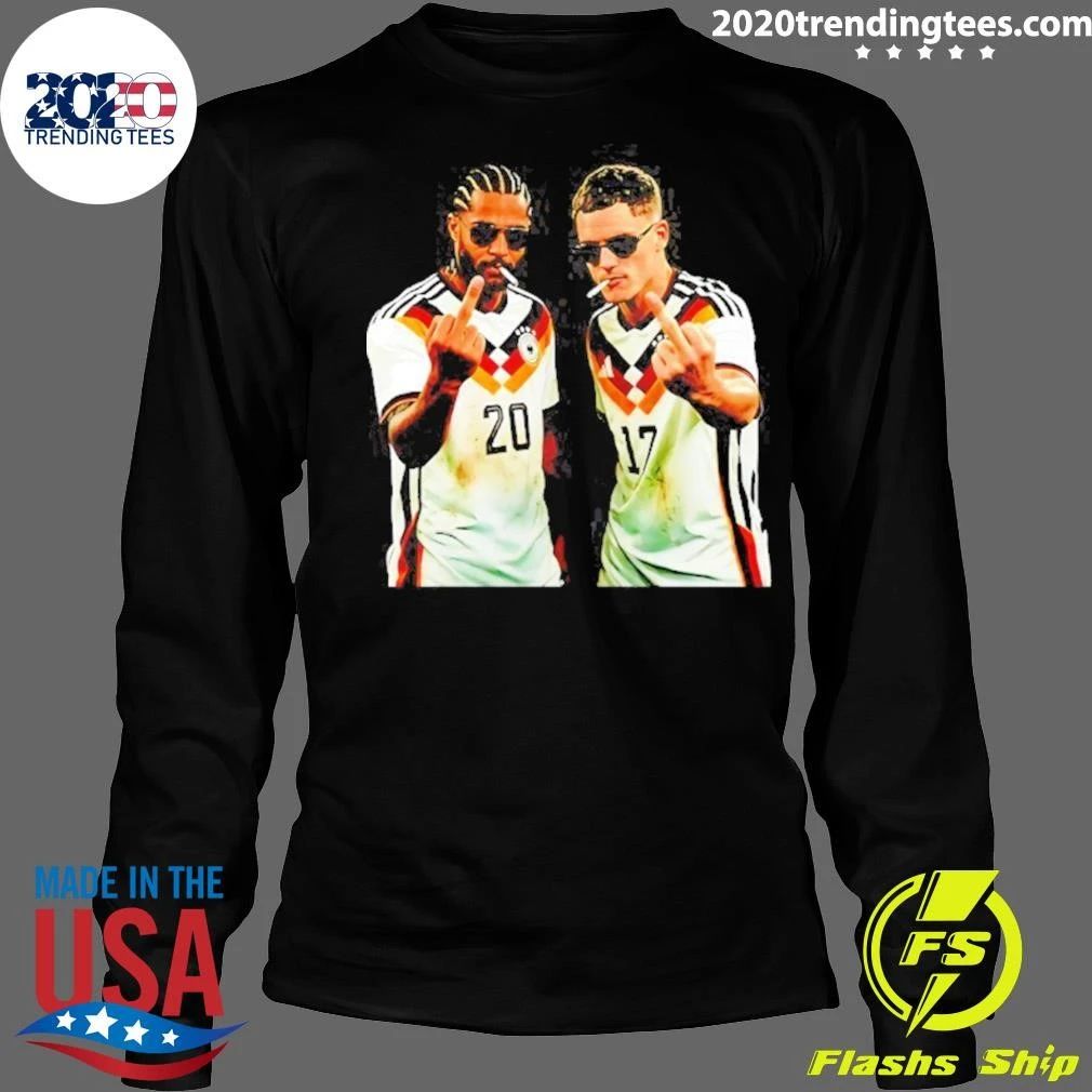 German Football The Middle Finger Gesture 3 Shirt