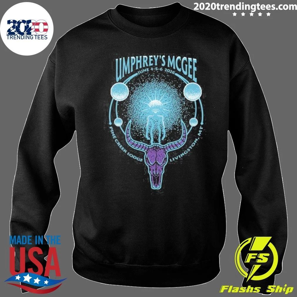 Umphrey’s McGee Show Livingston, MT June 4-6 2026 Shirt