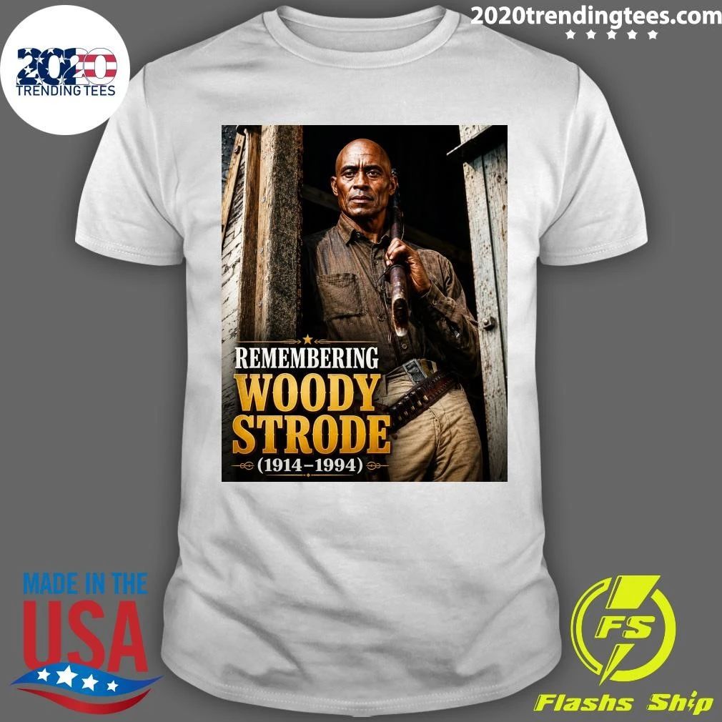 Remembering Woody Strode 1914–1994 One of Hollywood’s Most Unforgettable Western Legends Shirt