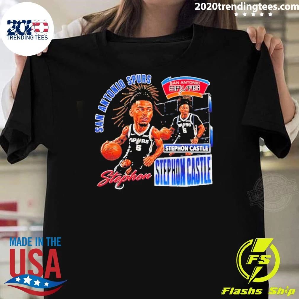 Stephon Castle Spurs ’26 Nba Finals Shirt