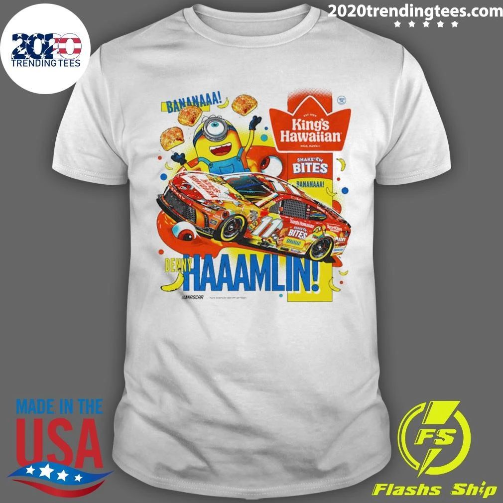 Minions Banana Denny Hamlin King’s Hawaiian 2026 Tee Shirt