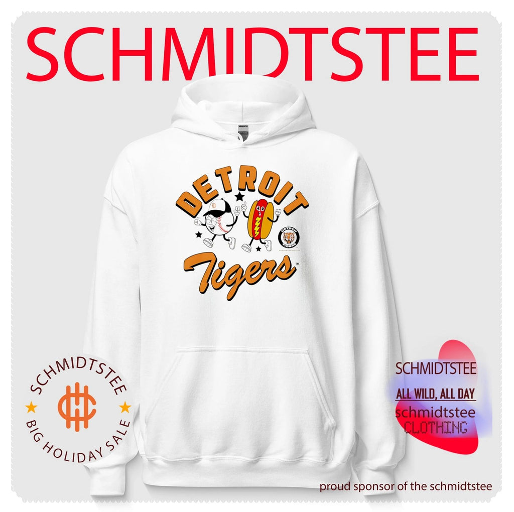 Detroit Tigers HotDog Preschool Snack cartoon shirt