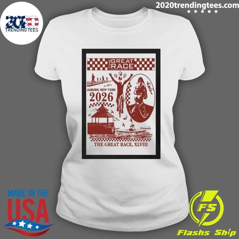 The Great Race XLVIII Auburn New York Tour 2026 Shirt