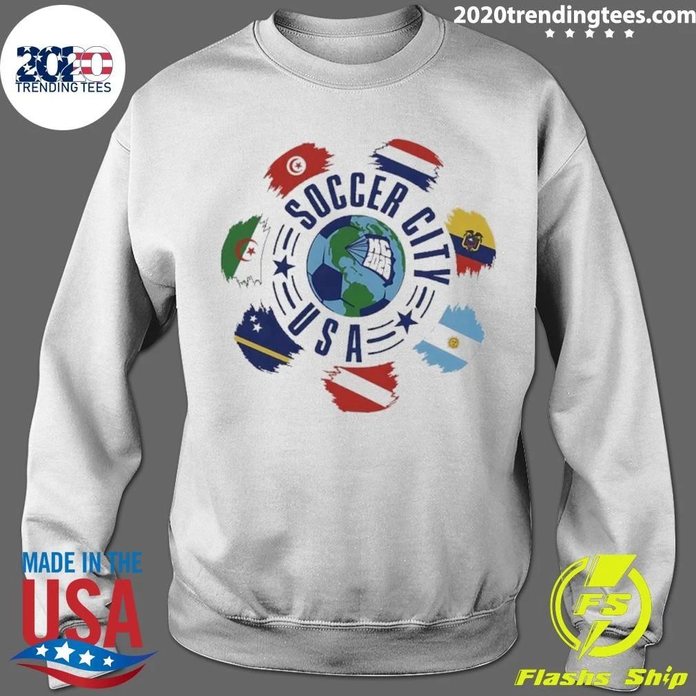 Soccer City Usa Kansas City 2026 Flag Shirt