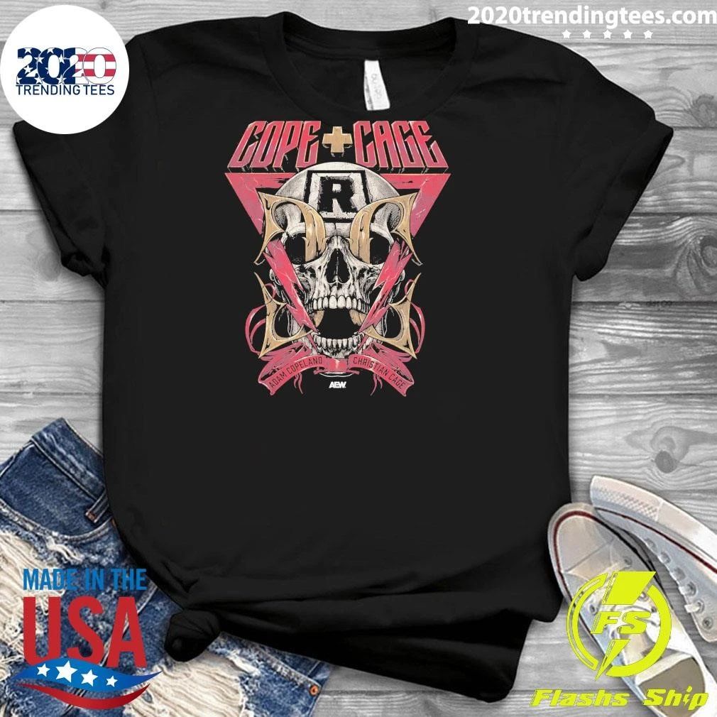 Skull Adam Copeland & Christian Cope Cage Revival Shirt