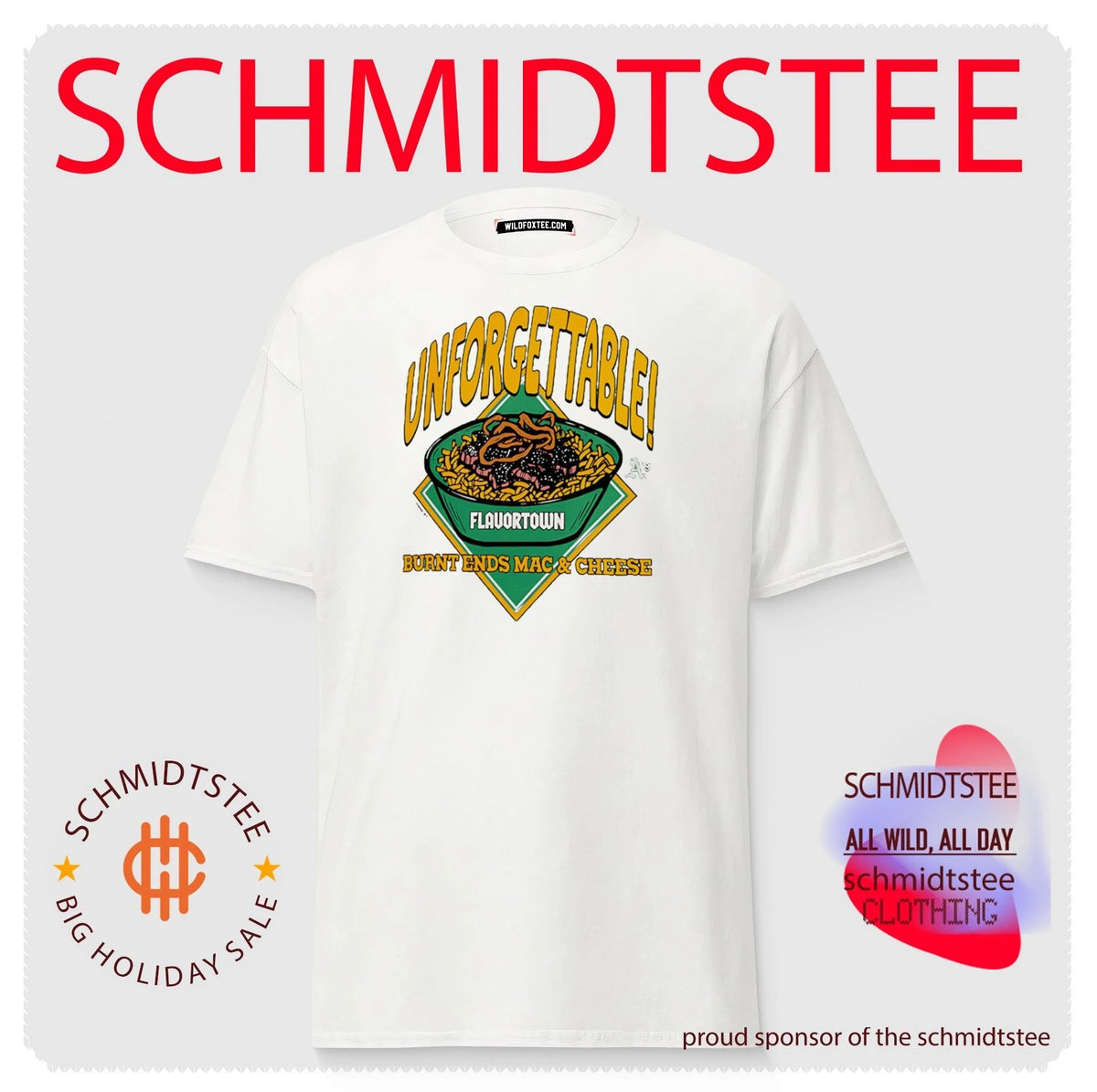 Athletics burnt ends mac and cheese food shirt