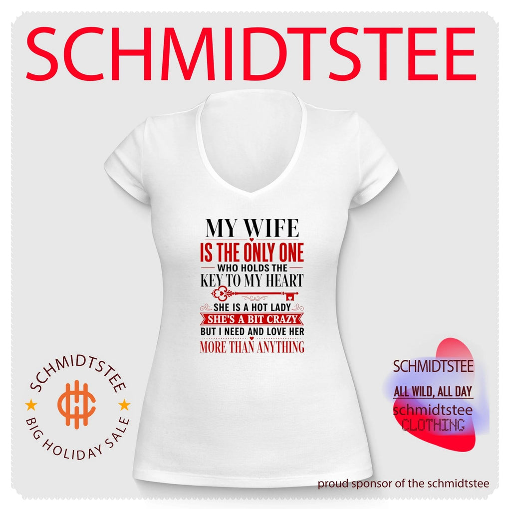 My wife is the only one who holds the key to my heart shirt