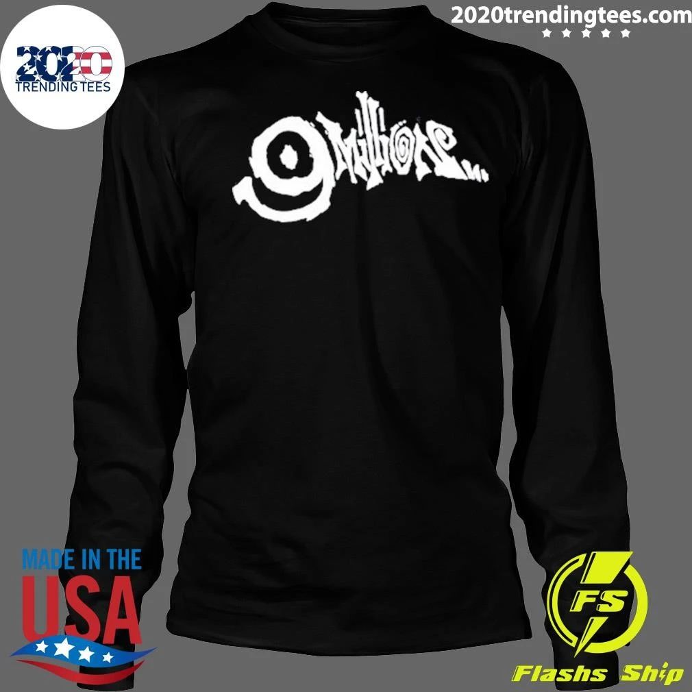 9million Black Logo Shirt