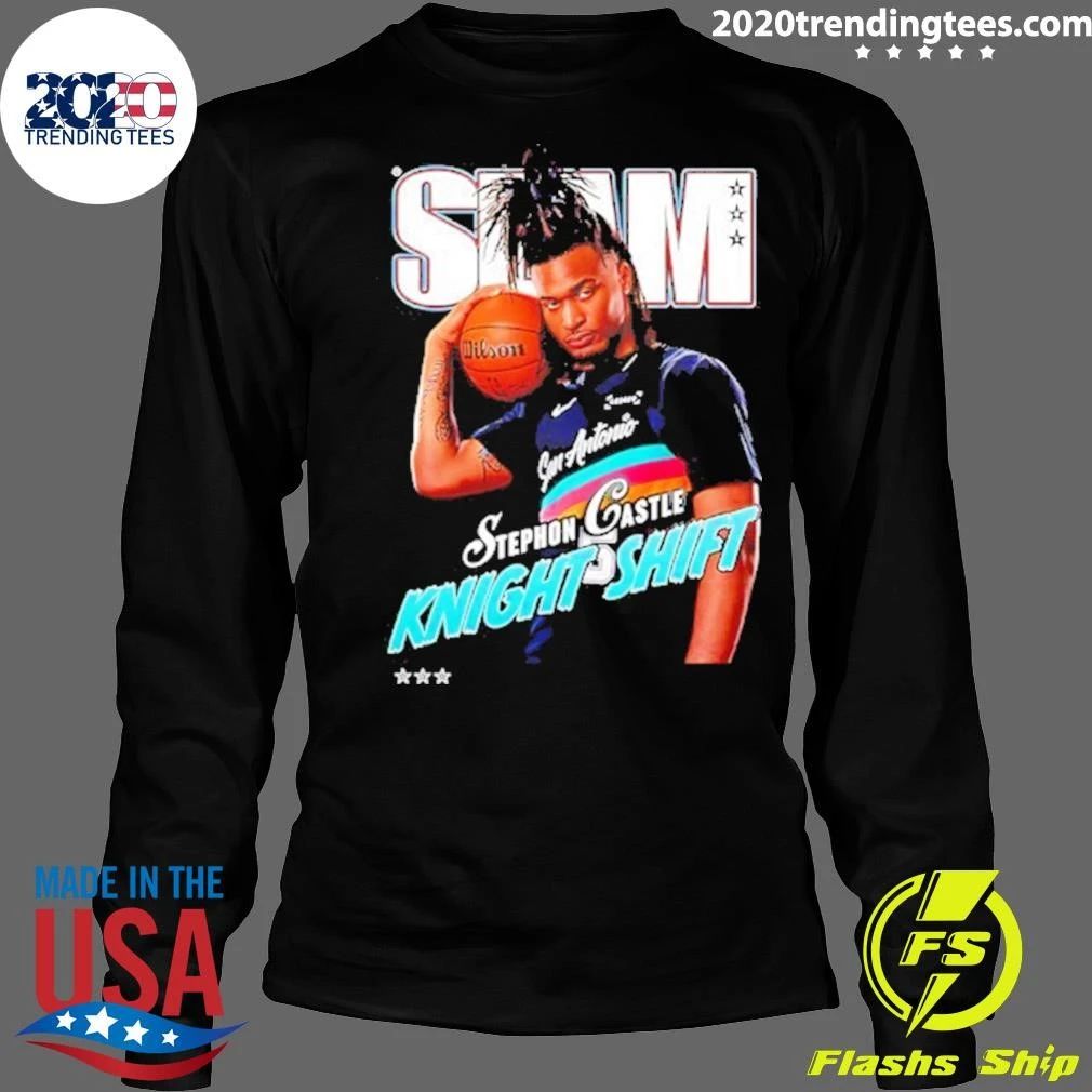 San Antonio Spurs Stephon Castle Knight Shift Shirt