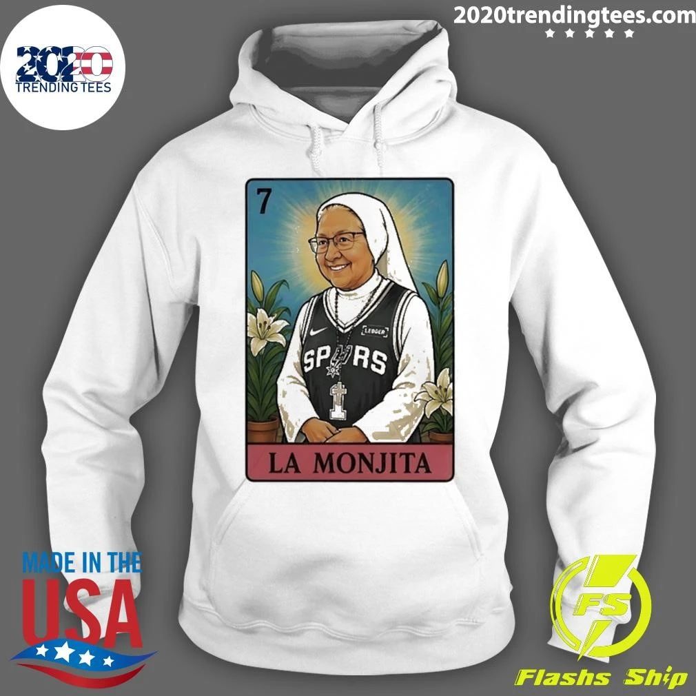 Nun La Monjita San Antonio Spurs Basketball Shirt