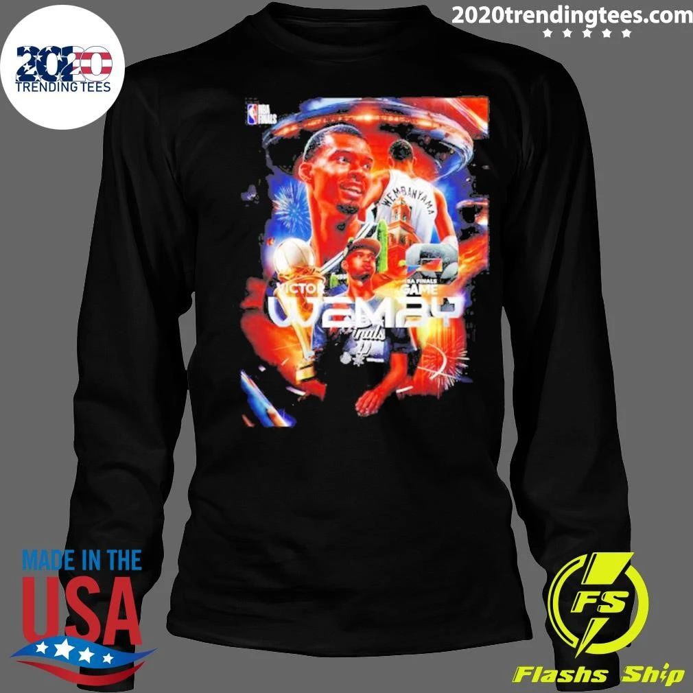 Victor Wemby 2026 NBA Finals Game Poster Shirt