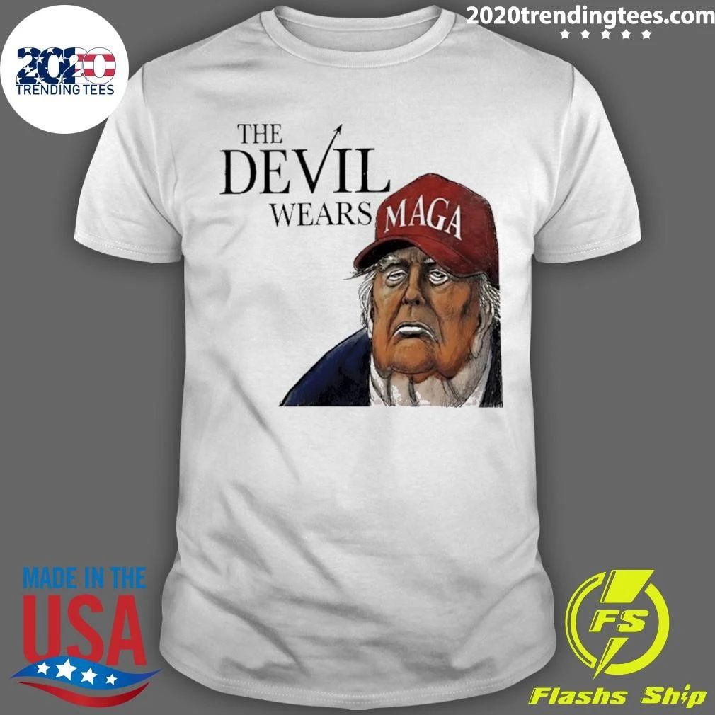 Trump The Devil Wears Maga Shirt