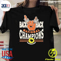 Texas Longhorns Back to Back Softball National Champions Pocket Shirt